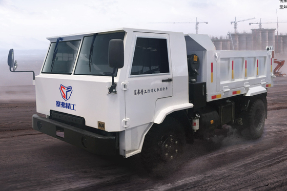 ديزل 80kw انفجار برهان شاحنة 4x2 مزدوج المحور الخلفي محرك