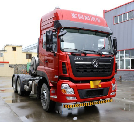 420HP الثقيلة Cng الشاحنات 6 × 4 شاحنة جرار Eur.IV الانبعاثات