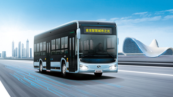 KINLONG 5G Pure Electric Vehicle Bus 12M Electric City Bus 28 مقعدًا