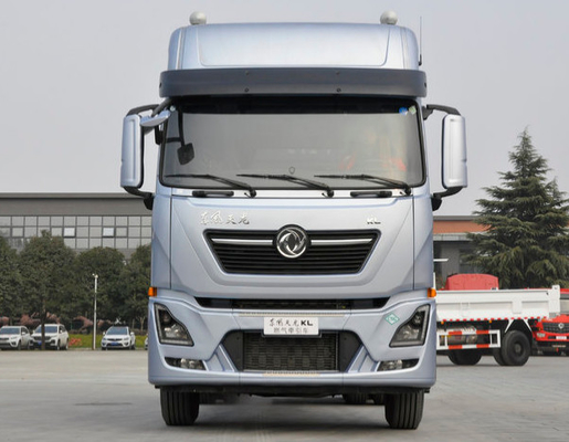 DONGFENG 6x4 Heavy Duty Cng Trucks Euro 3 مستوى الانبعاث