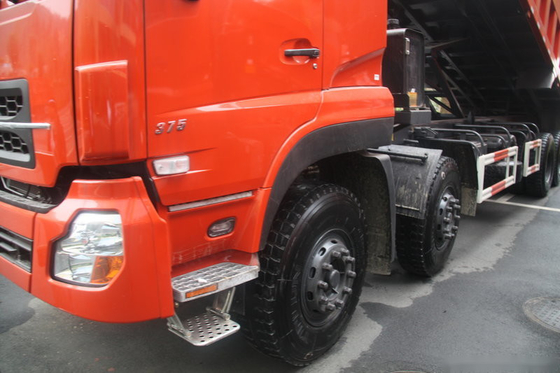 75T شاحنة قلابة ثقيلة 8x4 276kW شاحنات قلابة ثقيلة