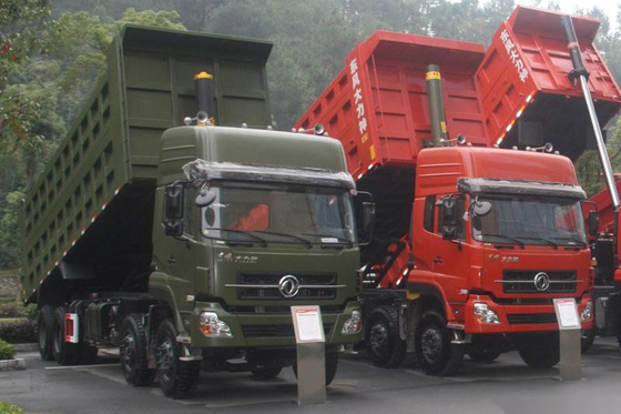 75T شاحنة قلابة ثقيلة 8x4 276kW شاحنات قلابة ثقيلة