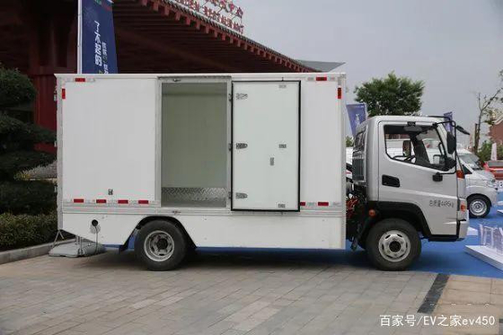 90km / h EV Electric Truck 85kw 230KM Pure Electric Cargo Truck
