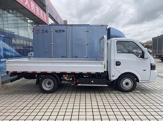 DFAC 4x2 شاحنة كهربائية صف واحد EV الكهربائية 3 مقاعد شاحنة بيك آب كهربائية صغيرة