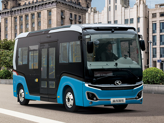 حافلة السيارة الكهربائية بطول 6 أمتار 90.24kwh 160-180KM مدى التحمل