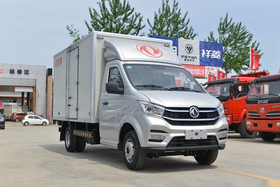 120hp محرك البنزين شاحنة تسليم البضائع شاحنة بضائع صغيرة 1-1.5T قدرة التحميل