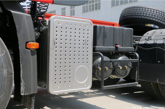 36T 6x4 جرار مقطورة شاحنة محرك اليد اليسرى Dump Truck Tractor Trailer