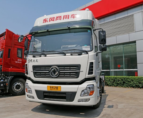 LHD / RHD 4x2 Driving Tractor Trailer شاحنة 7 طن 340 حصان