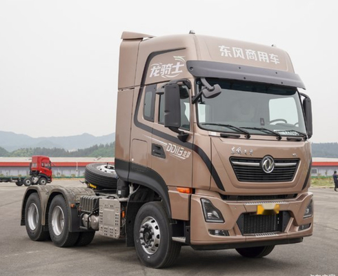 شكل قيادة 6 × 4 شاحنات Cng شديدة التحمل 470hp Euro V مستوى Emssioni