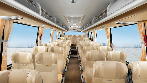 210.56 Kwh Passenger King Long Diesel City Bus مع عدد الكيلومترات 300 كم 40 مقعدًا