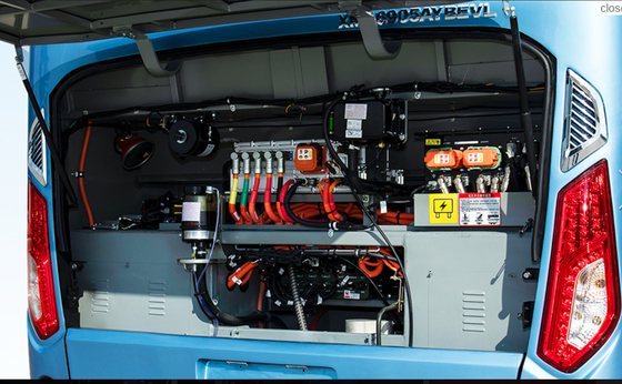 210.56 Kwh Passenger King Long Diesel City Bus مع عدد الكيلومترات 300 كم 40 مقعدًا
