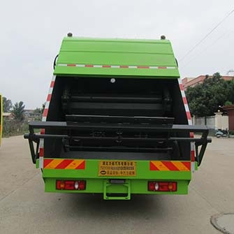 8CBM 7470kg القمامة شاحنة دونغفنغ النفايات الضاغطة شاحنات