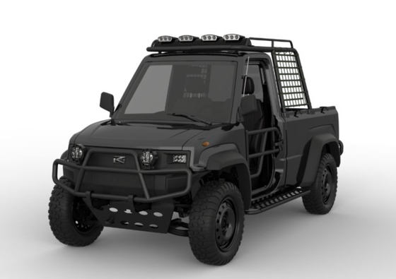 4WD على الطرق الوعرة الخفيفة واجب شاحنة كهربائية 76.8V / 10.5KW موتور لتسليم الطرق الصعبة