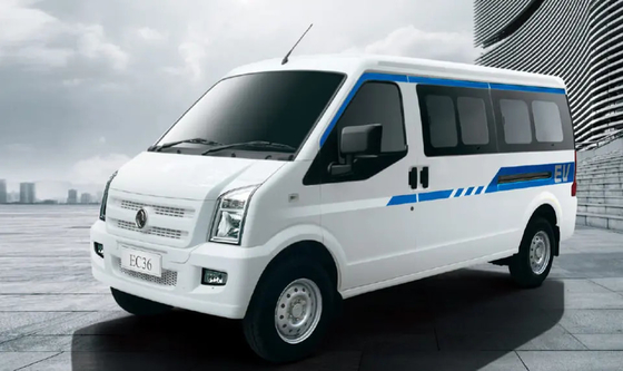 7 ~ 9 مقاعد كهربائية صغيرة حافلة DFSK EC36 DongFeng Y2023 شاحنات كهربائية جديدة للطاقة