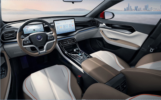 BYD Qin Plus سيارة كهربائية نقية جديدة EV مركبة Y2022420KM نسخة بطل
