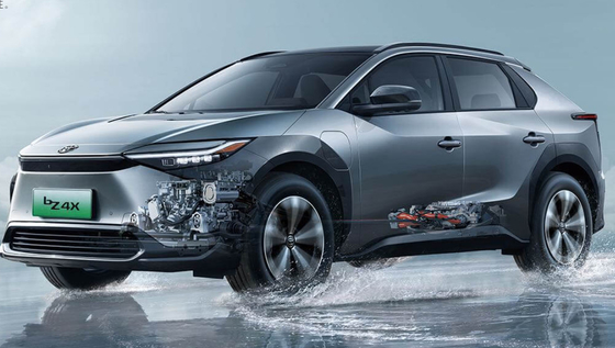 Toyota Bz4x Electric Cars Suv EV 2023 China Toyota BZ4X 400KM نموذج مدى القيادة